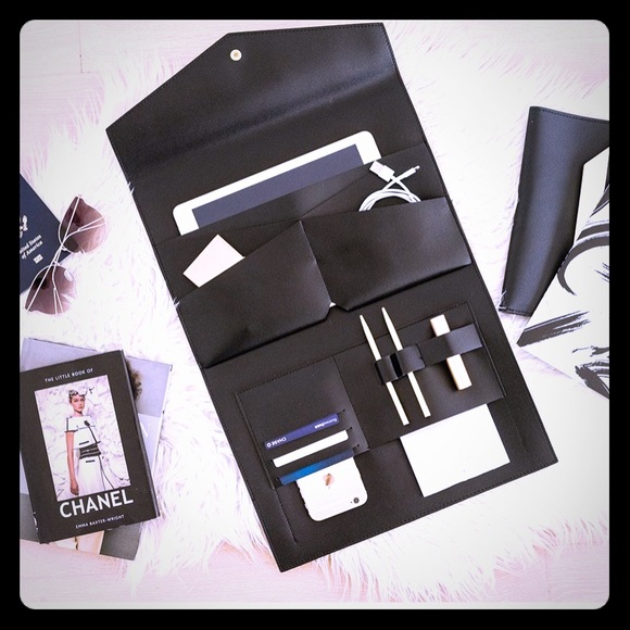 Glass Ladder & Co Handbags - Glass Ladder & Co Megan Portfolio Clutch